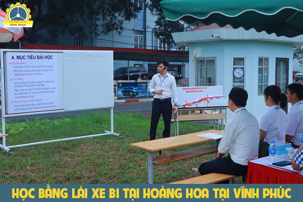 Học bằng lái xe B1 tại Hoàng Hoa Vĩnh Phúc 