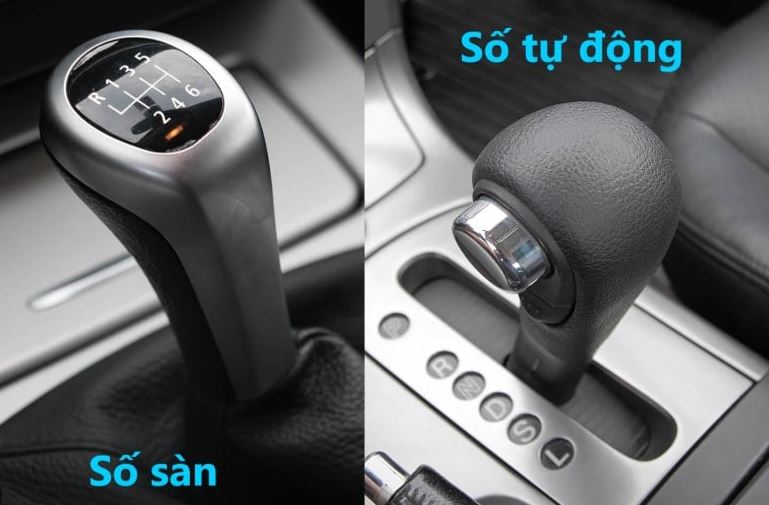 So sánh việc lái xe ô tô số sàn và số tự động
