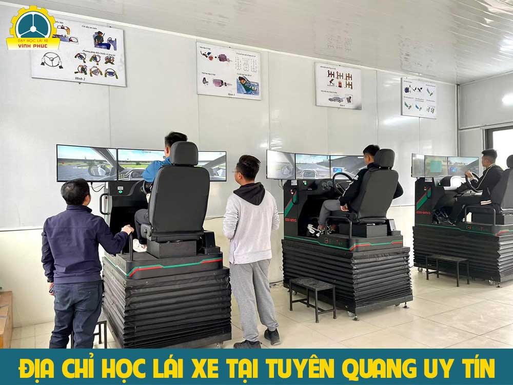 Địa chỉ học bằng lái xe ô tô B1, B2, C uy tín tại Tuyên Quang