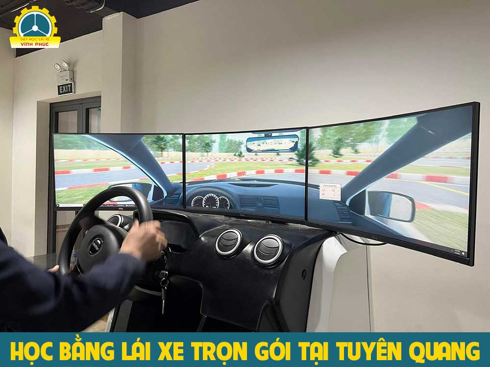 Học bằng lái xe ô tô trọn gói tại Tuyên Quang